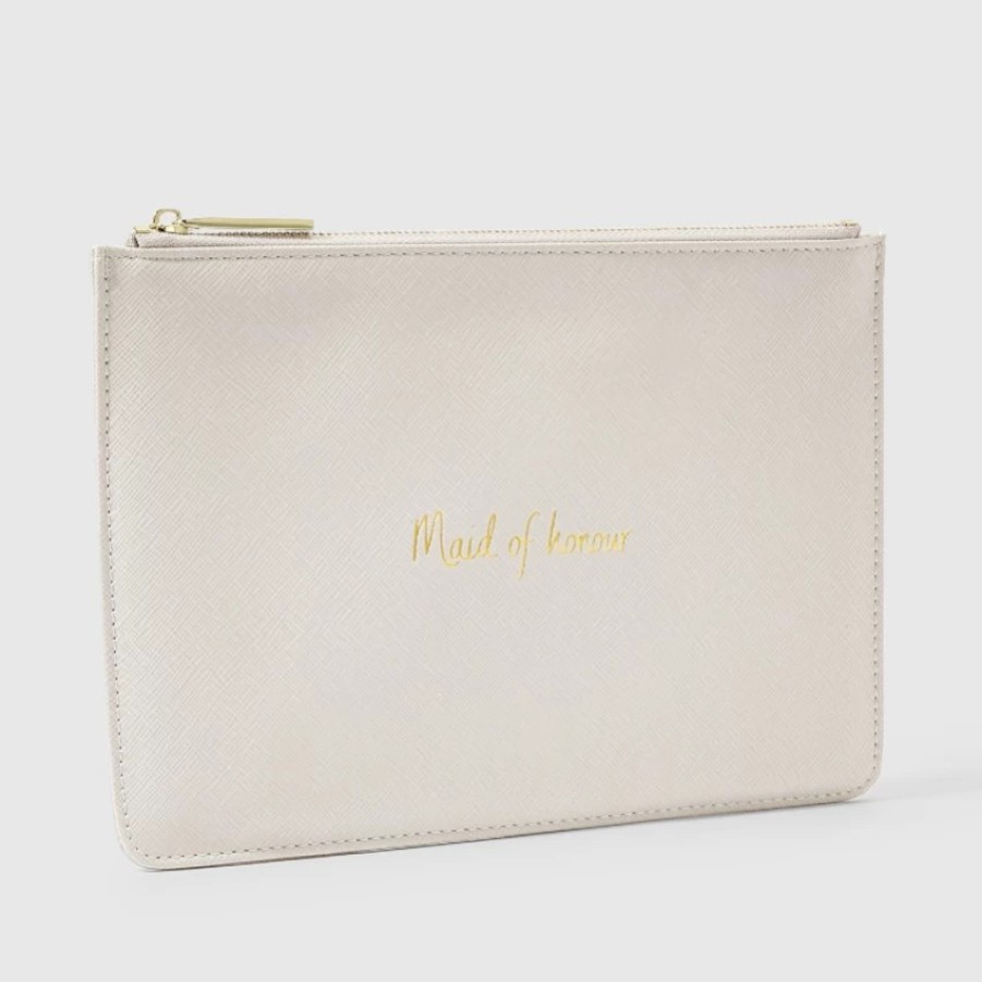 Katie Loxton Katie Loxton Maid Of Honour Dove Grey Perfect Pouch Wholesale