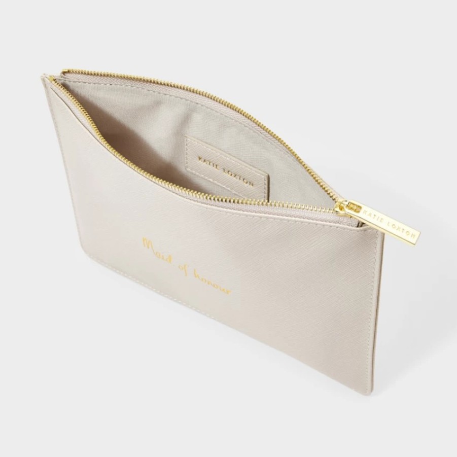 Katie Loxton Katie Loxton Maid Of Honour Dove Grey Perfect Pouch Wholesale