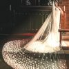 Perfect Bridal Perfect Bridal Ivory Single Tier Heavily Embellished 3D Flowers Cathedral Veil New