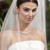 Linzi Jay Linzi Jay Single Tier Veil With Pearl And Beaded Edge La959 New