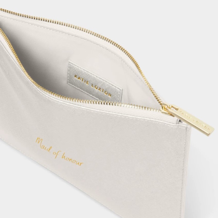 Katie Loxton Katie Loxton Maid Of Honour Silver Perfect Pouch Online