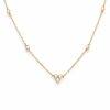 Olivia Burton Olivia Burton Pearl Cluster Gold Chain Necklace Hot