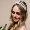 Arianna Arianna Zephyr Multi Strand Pearl And Diamante Headband Ar628 Clearance