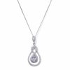 Ivory & Co Ivory And Co Lexington Crystal And Cubic Zirconia Pendant Necklace Clearance