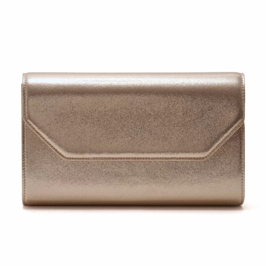 Rainbow Club Rainbow Club Kari Gold Sparkle Envelope Clutch Bag Hot