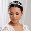 Lace & Favour Sandringham Classic Teardrop Crystal Crown New