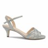 Pink Paradox London Paradox London Mowenna Dark Silver Shimmer Kitten Heel Sandals Best