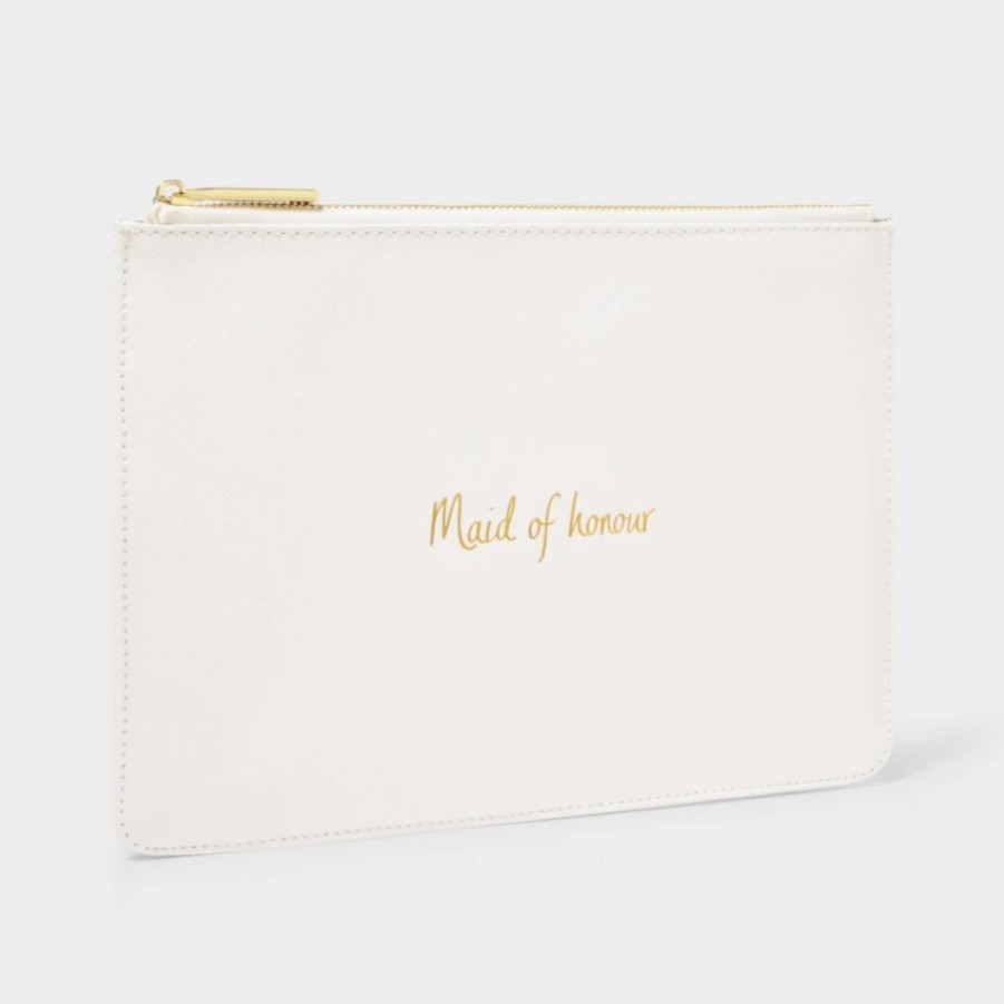 Katie Loxton Katie Loxton Maid Of Honour White Perfect Pouch Wholesale