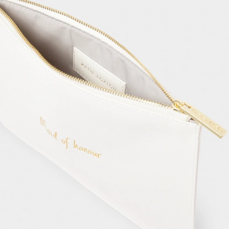 Katie Loxton Katie Loxton Maid Of Honour White Perfect Pouch Wholesale