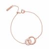 Olivia Burton Olivia Burton Rose Gold Pearl Interlink Dainty Chain Bracelet Wholesale