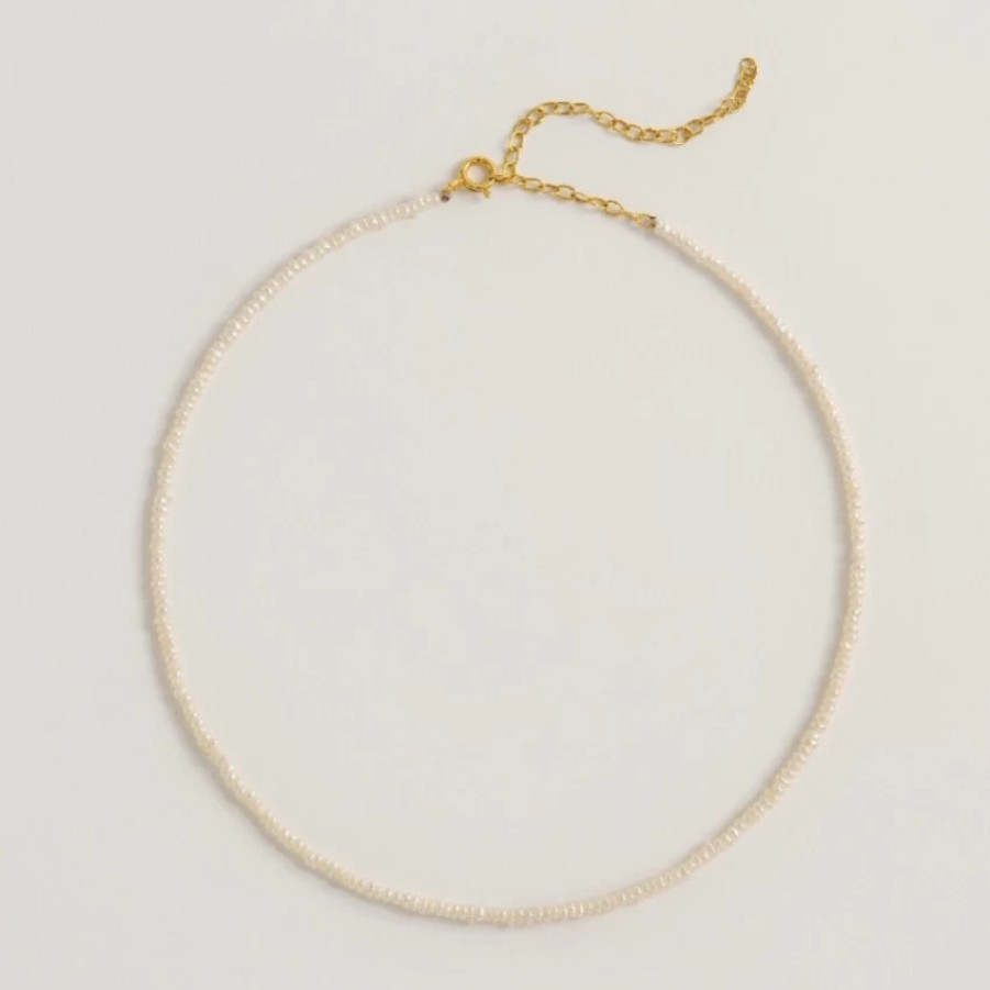 Freya Rose Freya Rose Dainty Seed Pearl Necklace Online