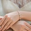 Ivory & Co Ivory And Co Promise Cubic Zirconia Wedding Bracelet (Rose Gold) Wholesale