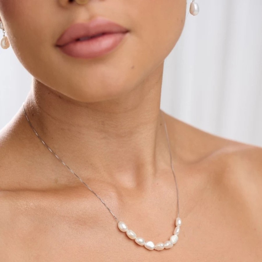 Lace & Favour Kala Freshwater Pearl Necklace Best