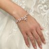 Lace & Favour Adelaide Rose Gold Vintage Inspired Crystal Bracelet New