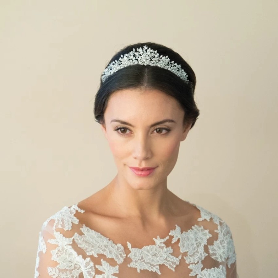 Ivory & Co Ivory And Co Pheodora Vintage Inspired Floral Bridal Tiara Best