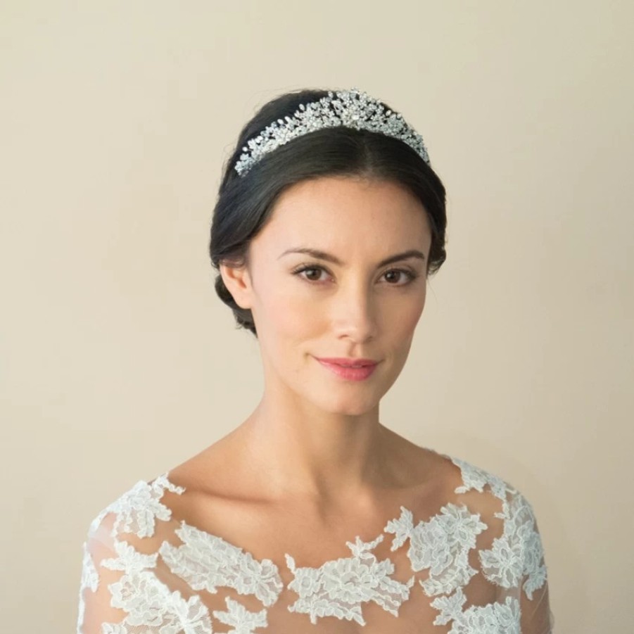 Ivory & Co Ivory And Co Pheodora Vintage Inspired Floral Bridal Tiara Best