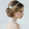 Sass B Sassb Anais Bohemian Chic Floral Bridal Headpiece (Silver) Online