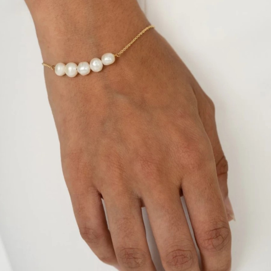 Arianna Arianna Rice Pearl Bracelet Arw684 Clearance