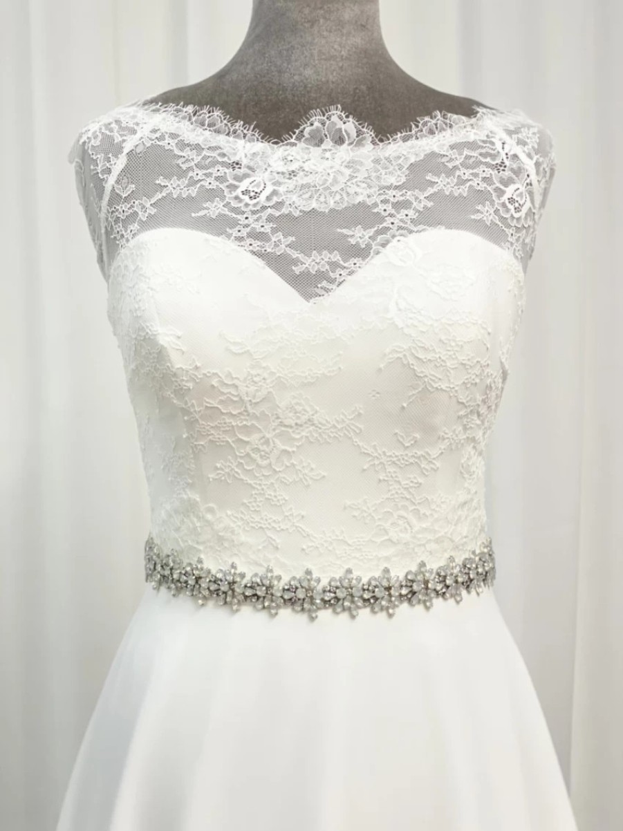 Perfect Bridal Perfect Bridal Brooke Opal Crystal Wedding Dress Belt Best