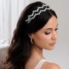 Lace & Favour Cortez Duo Cubic Zirconia Double Headband Clearance