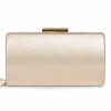 Pink Paradox London Paradox London Dionne Champagne Shimmer Box Clutch Bag Wholesale